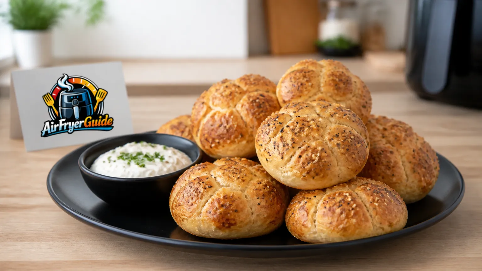 Partybrötchen im Airfryer