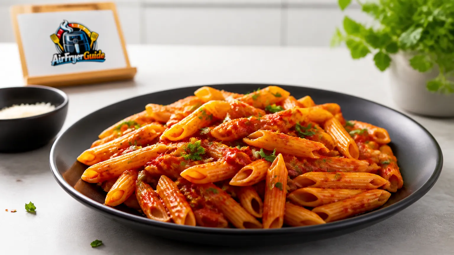 Pasta Arrabbiata im Airfryer
