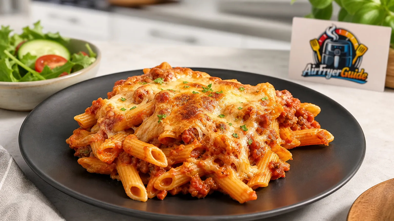 Pasta Bake im Airfryer