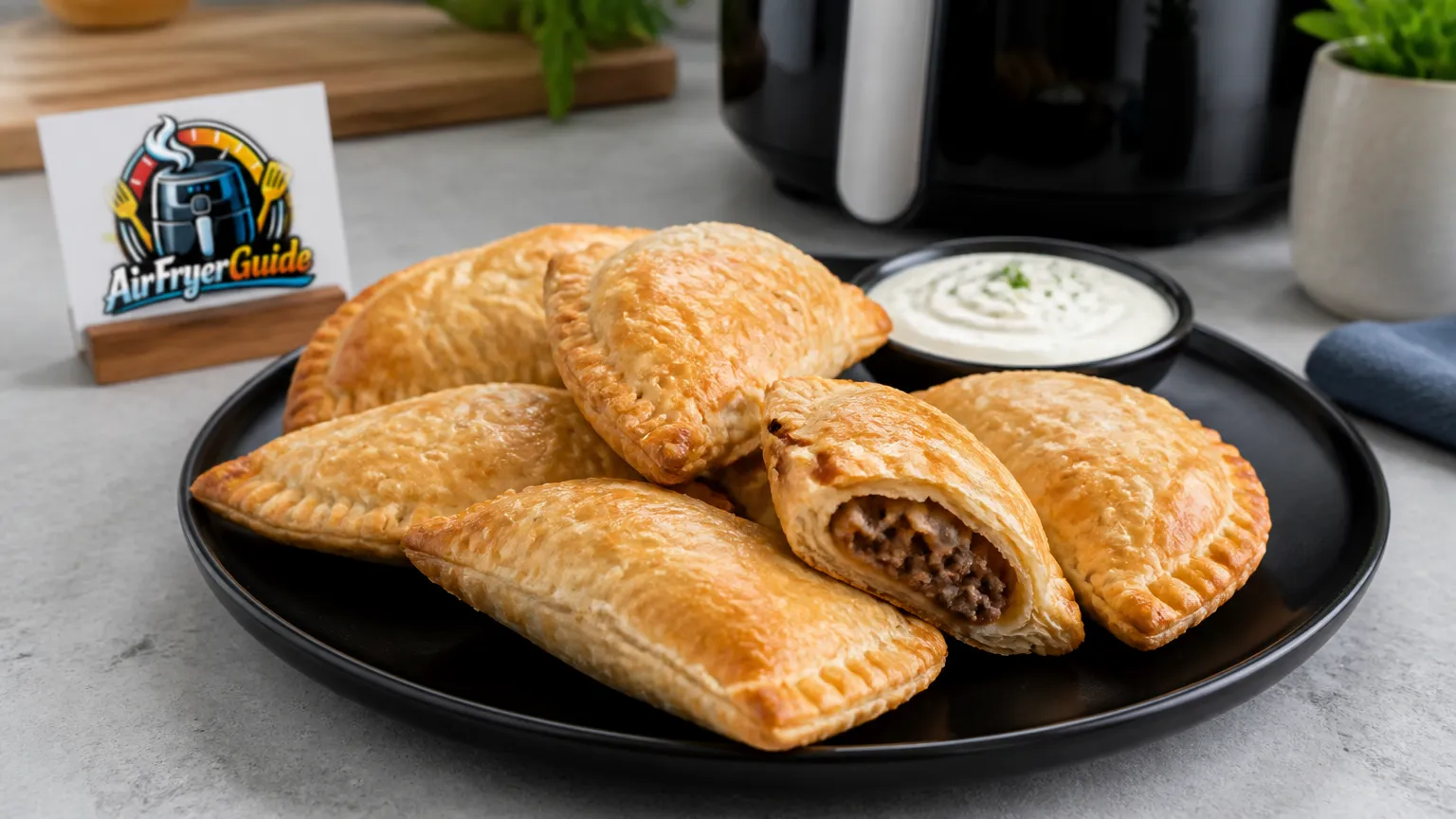 Pastéis im Airfryer