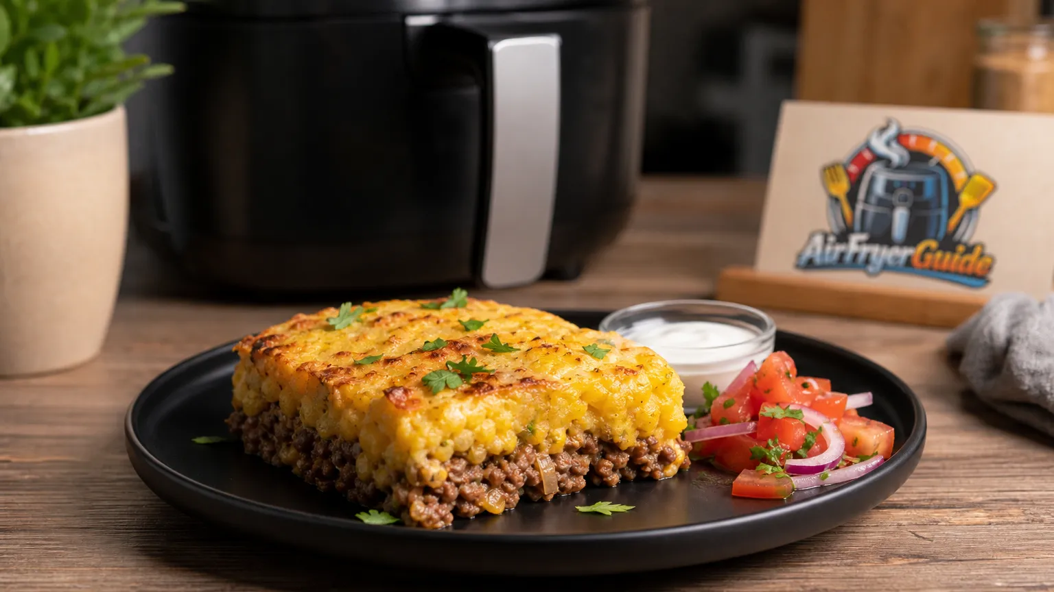 Pastel de Choclo aufwärmen im Airfryer