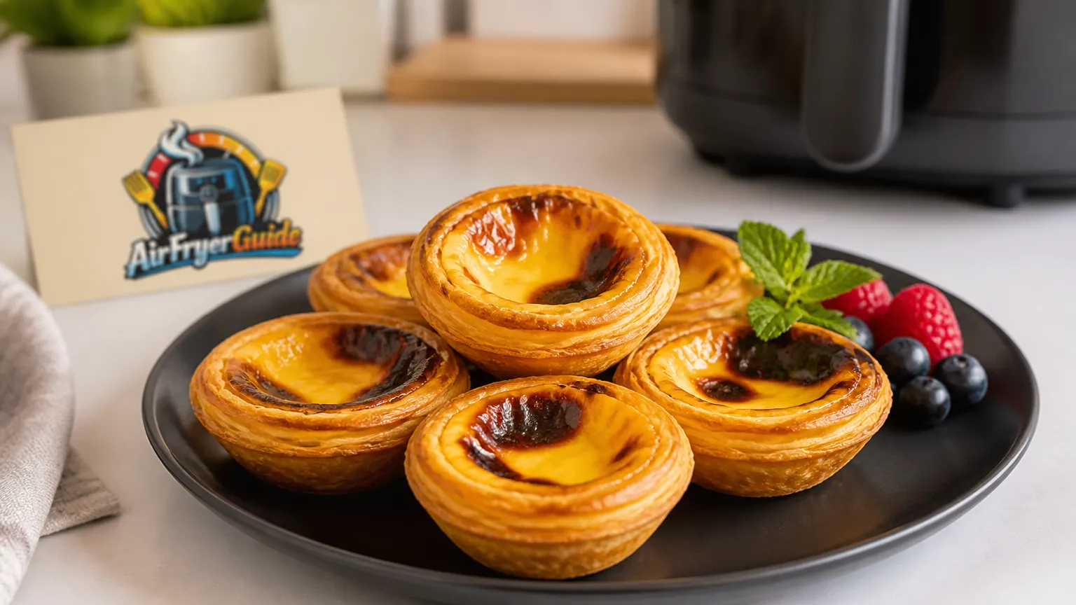 Pastel de Nata im Airfryer