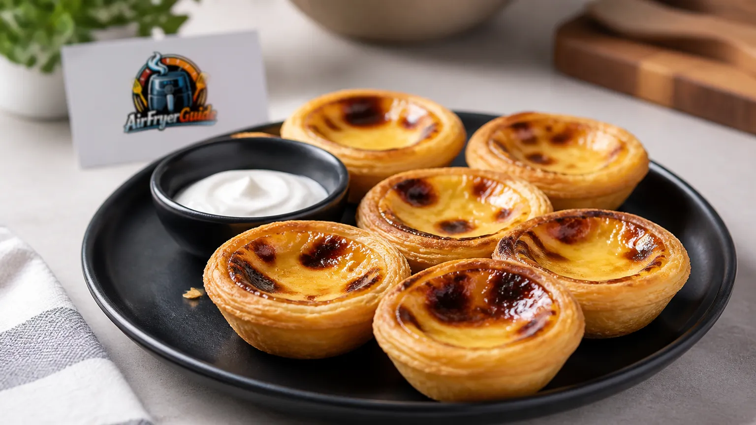 Pastel de Nata (TK) im Airfryer