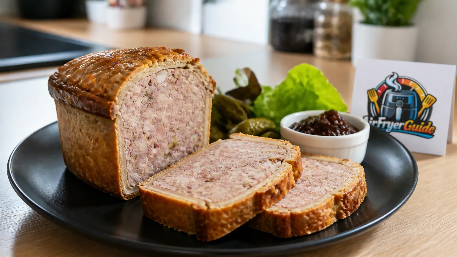 Pâté de Pézenas (Kühlware) im Airfryer