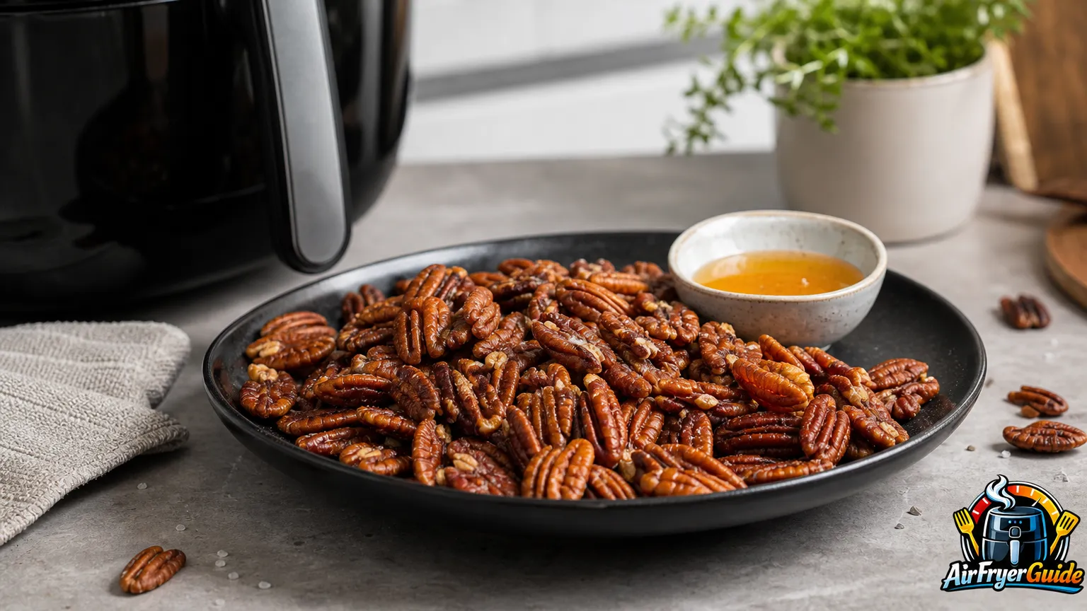 Pekannüsse rösten im Airfryer