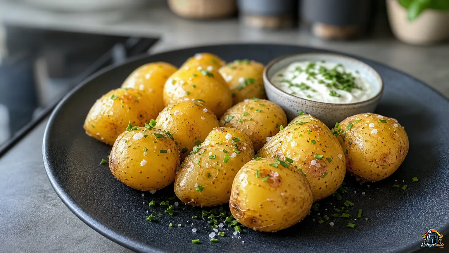 Pellkartoffeln im Airfryer