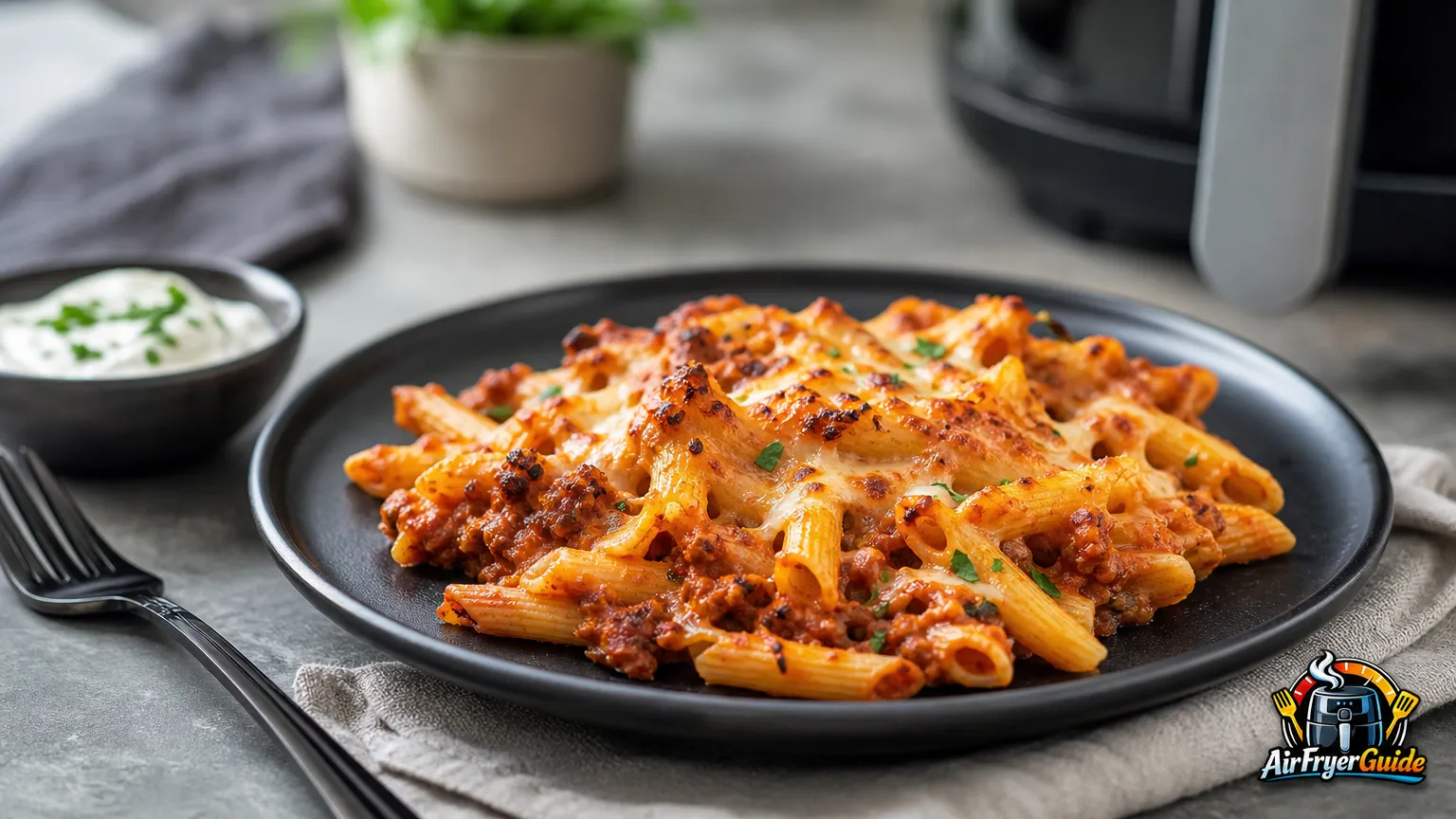 Pasta al Forno im Airfryer