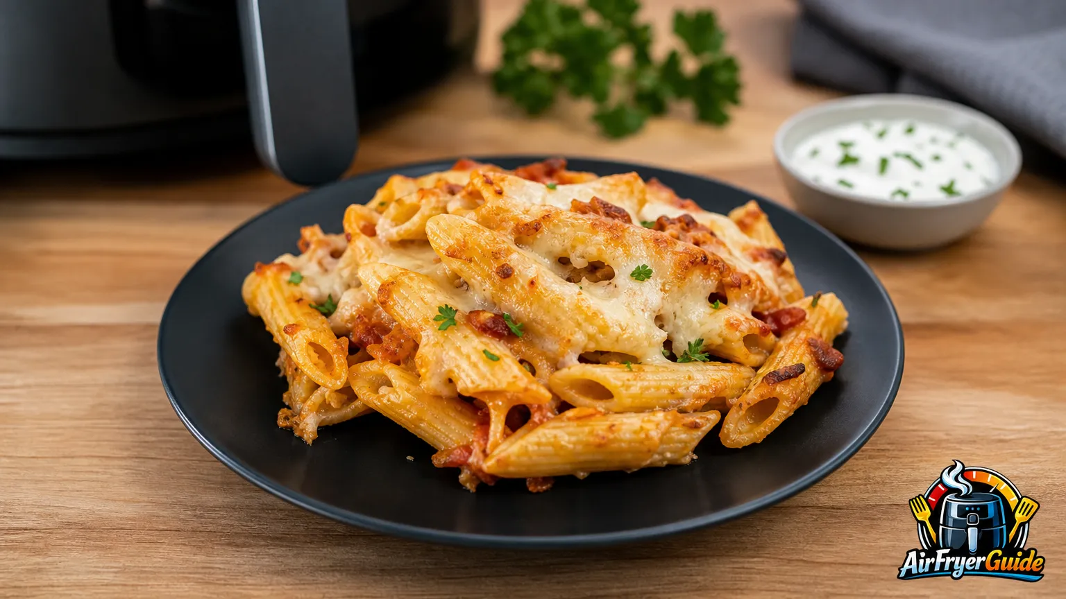 Penne Auflauf im Airfryer