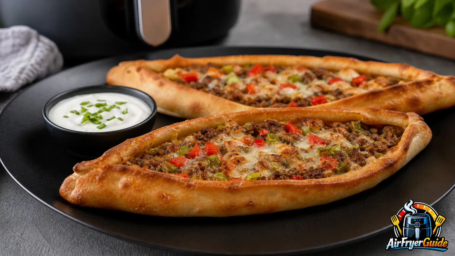 Pide im Airfryer