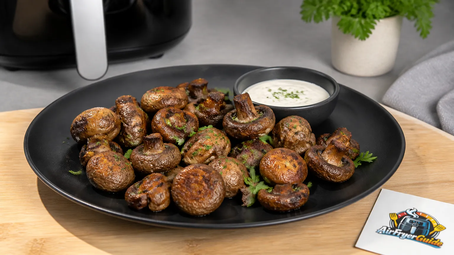 Pilze (TK) im Airfryer
