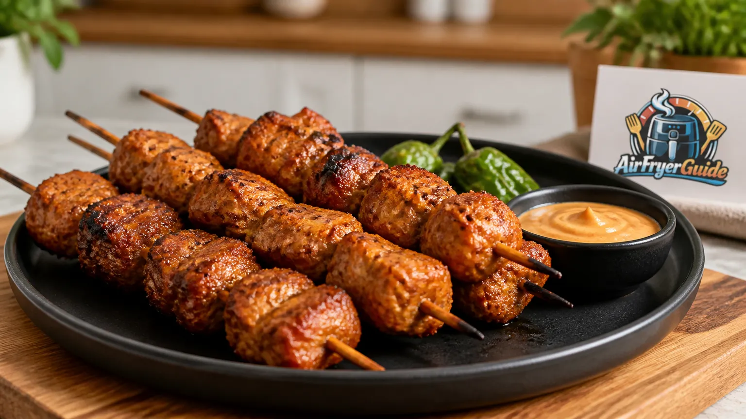 Pinchos Morunos im Airfryer