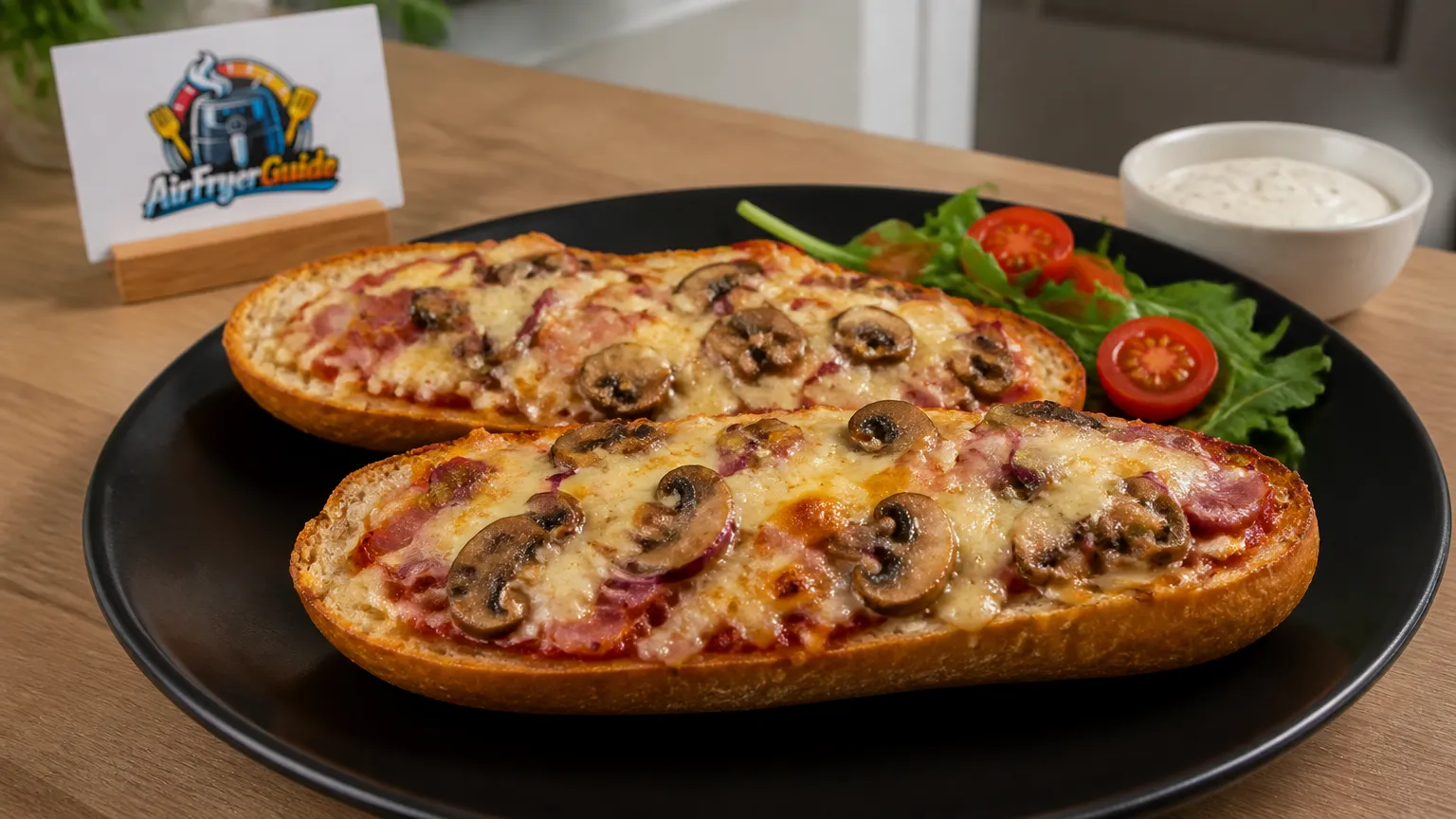 Pizza Baguette Spéciale (TK) im Airfryer