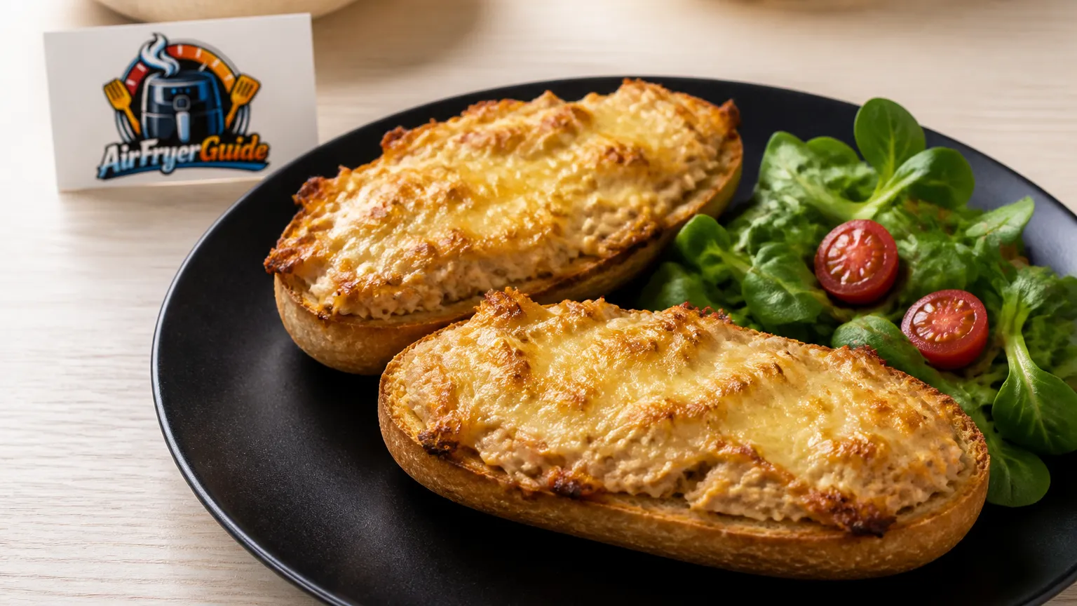 Pizza Baguette Thunfisch (TK) im Airfryer