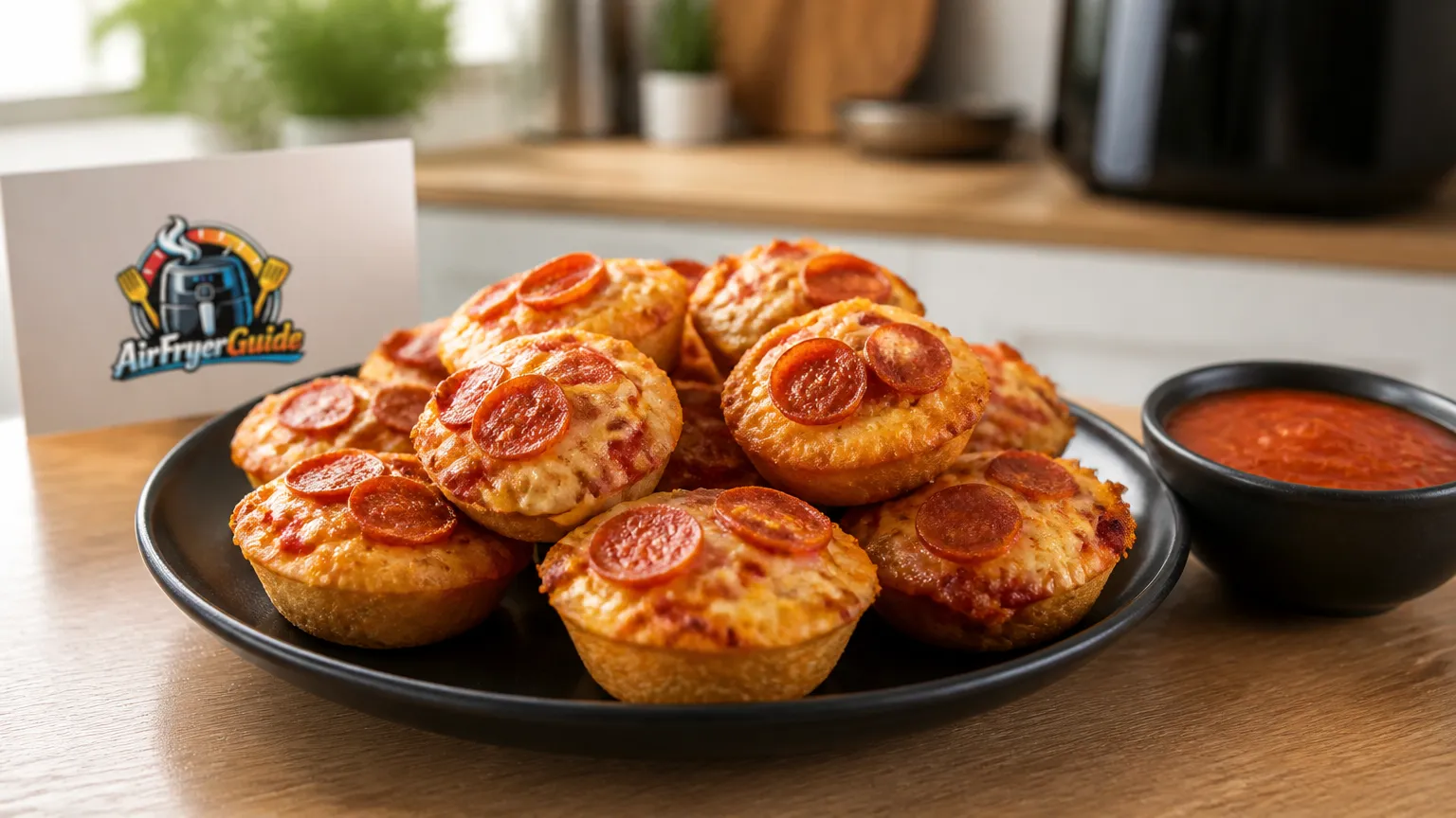 Pizza Bites im Airfryer