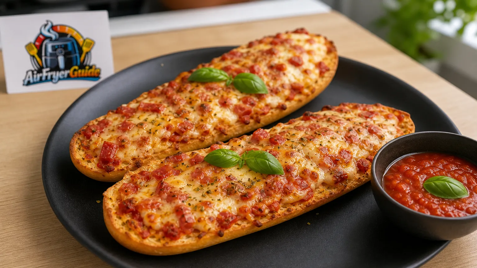 Pizzabrot im Airfryer
