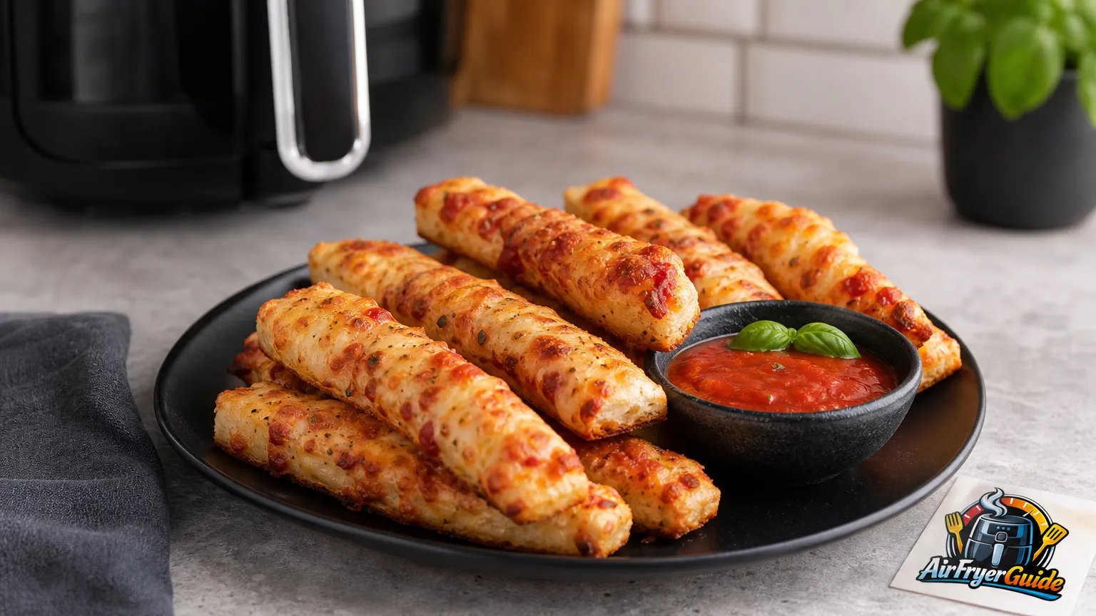 Pizzastangen im Airfryer