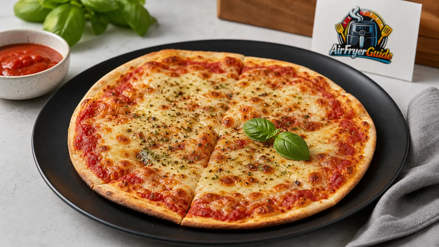 Pizzateig im Airfryer
