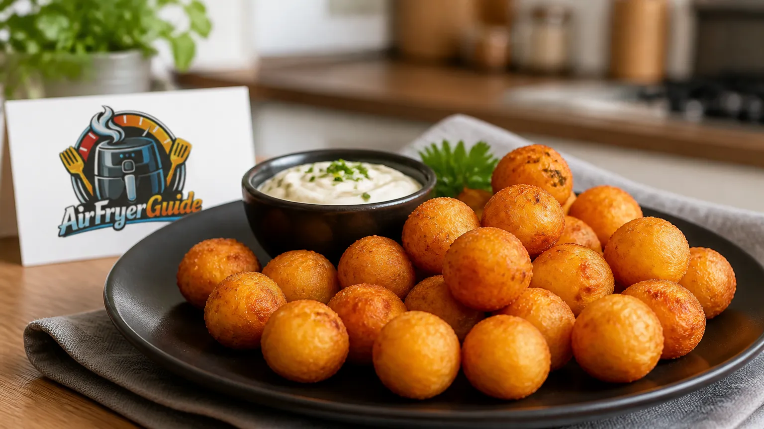 Pommes Dauphine (TK) im Airfryer