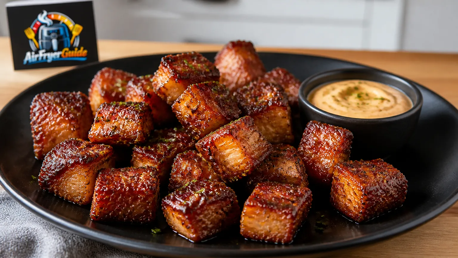 Pork Belly Bites im Airfryer