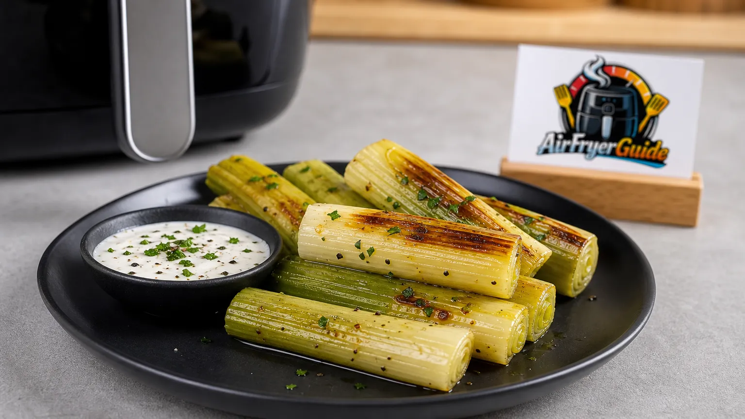 Porree (TK) im Airfryer