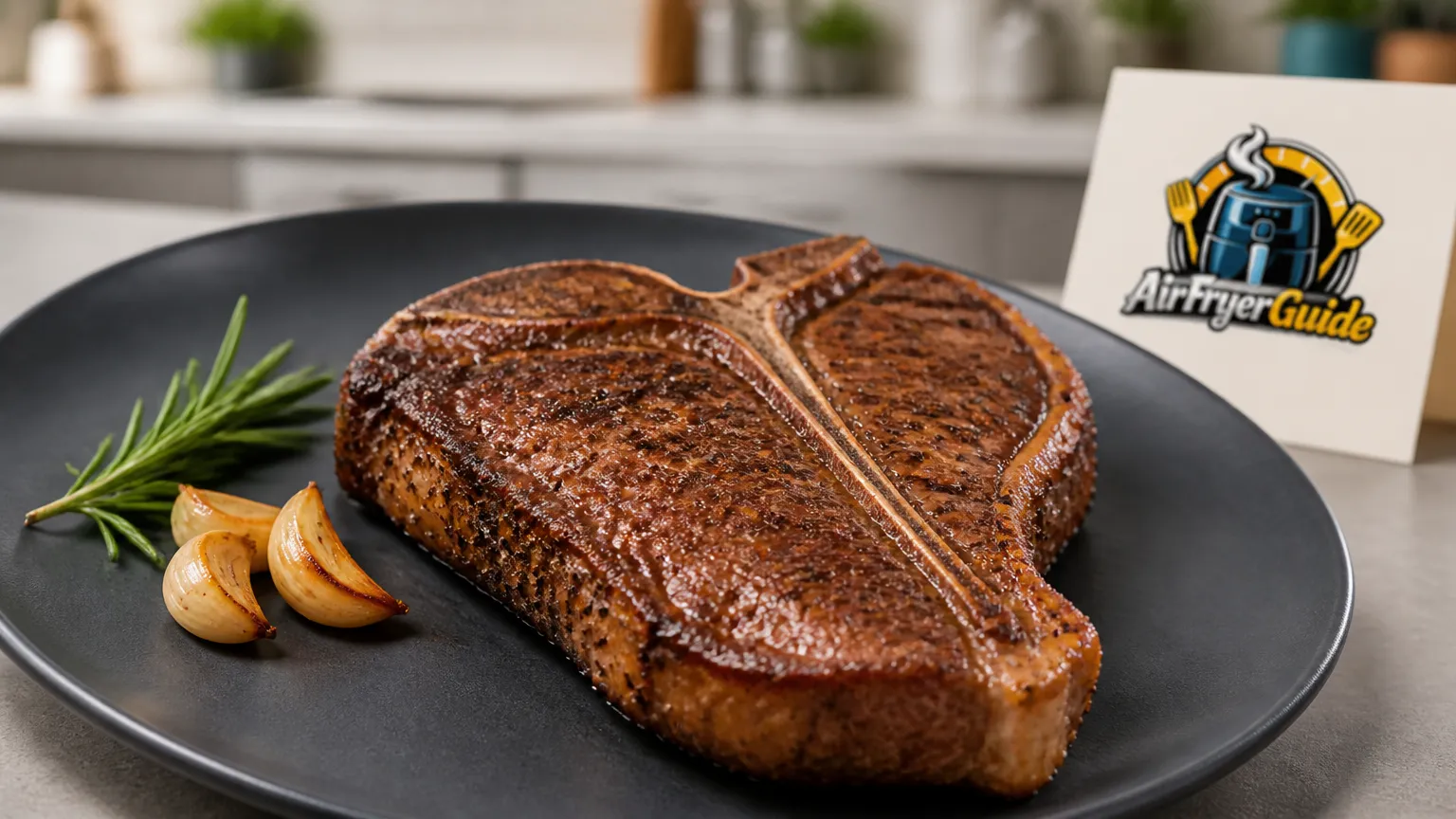 Porterhouse Steak im Airfryer