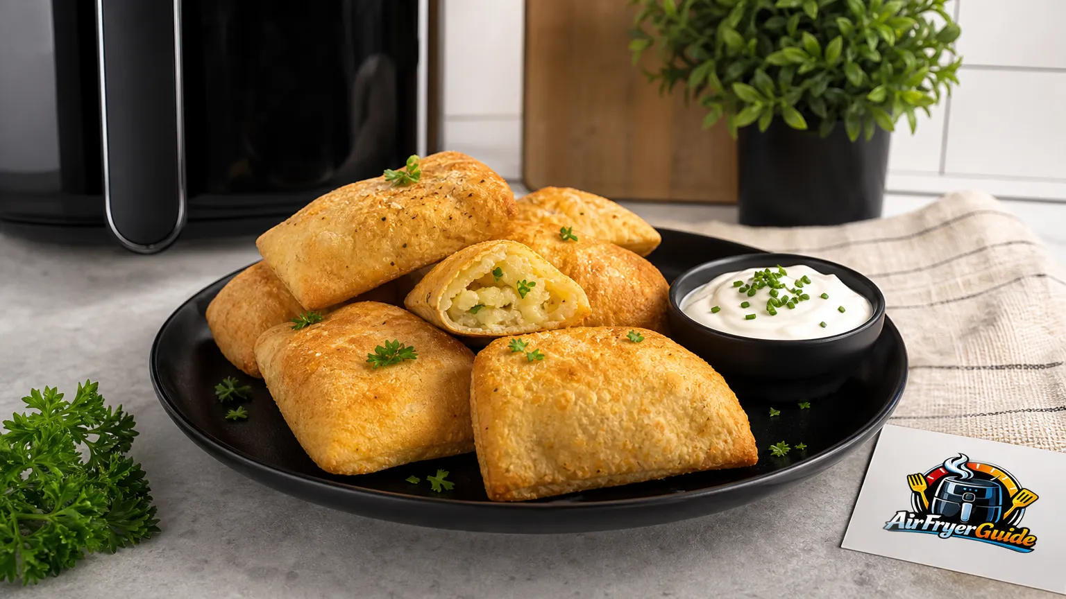 Kartoffeltaschen (TK) im Airfryer