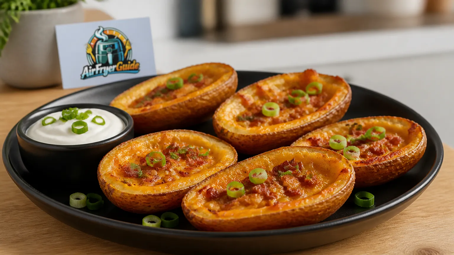 Potato Skins im Airfryer
