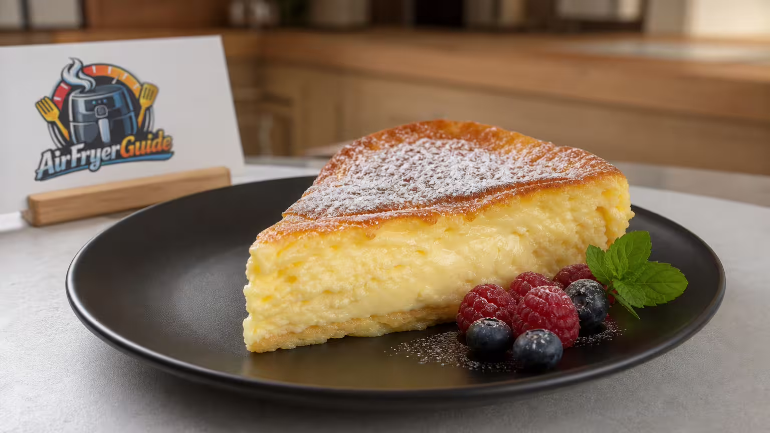 Puddingkuchen im Airfryer