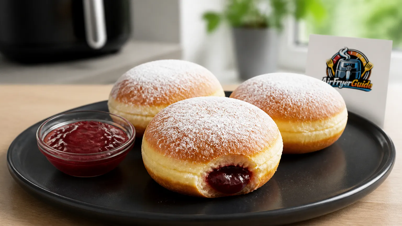 Punschkrapfen aufwärmen im Airfryer