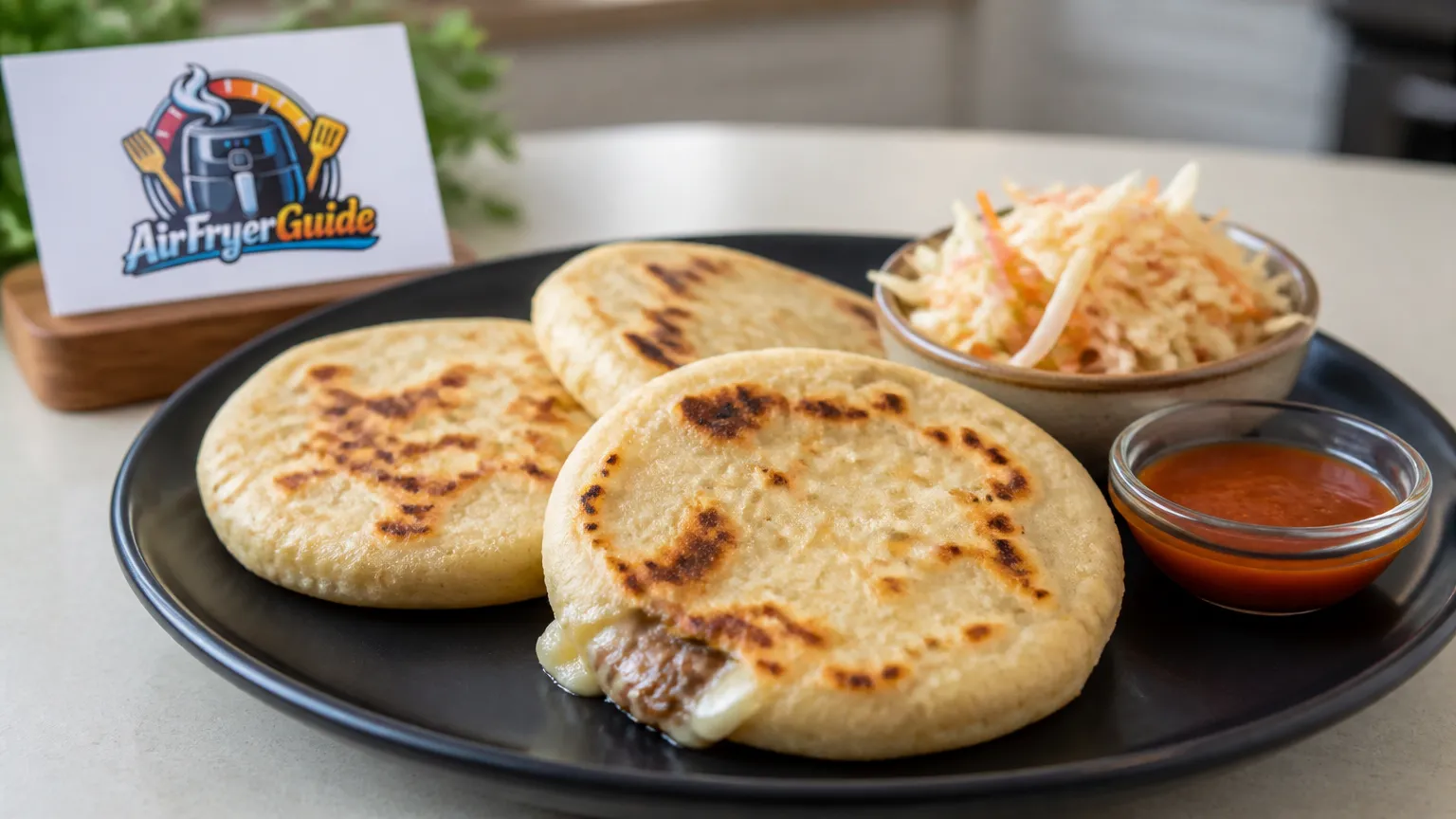 Pupusa im Airfryer