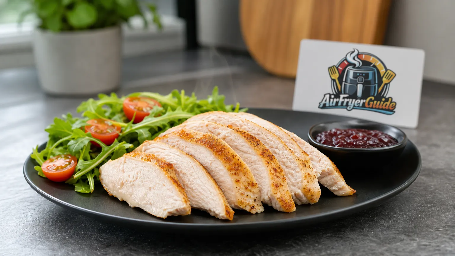 Pute aufwärmen im Airfryer