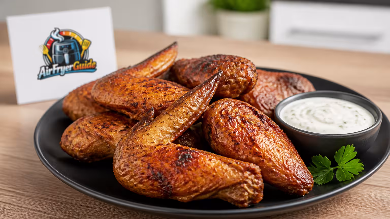 Putenflügel im Airfryer