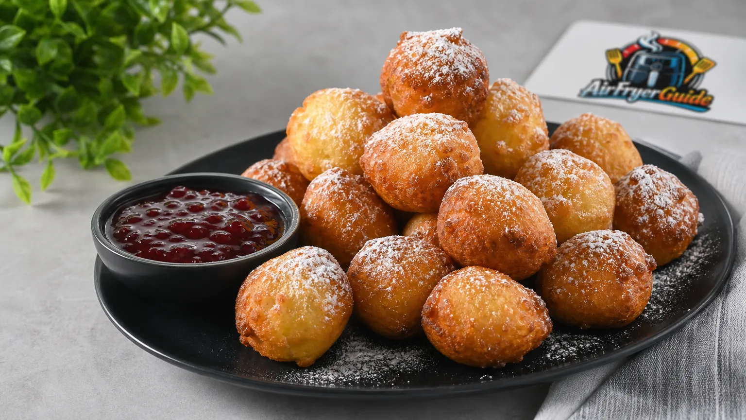 Quarkbällchen im Airfryer