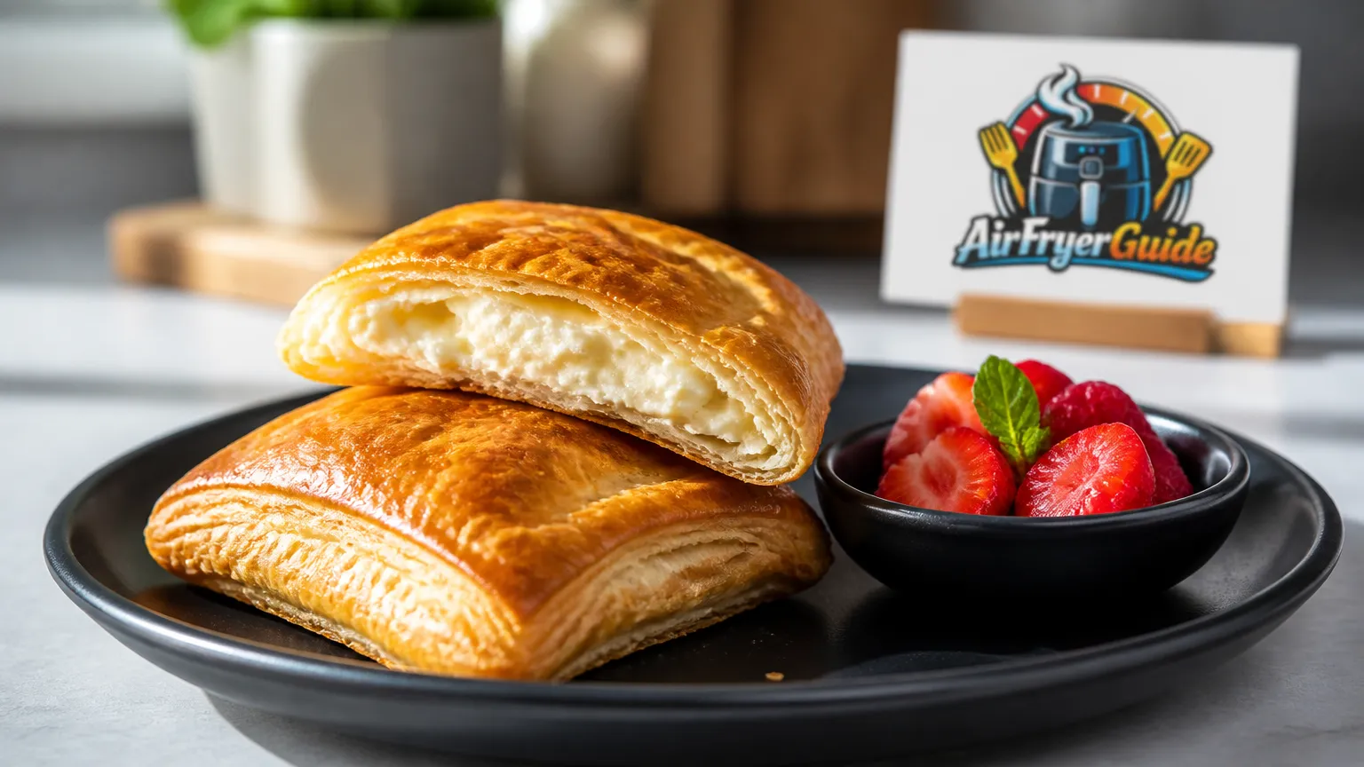 Quarktasche im Airfryer