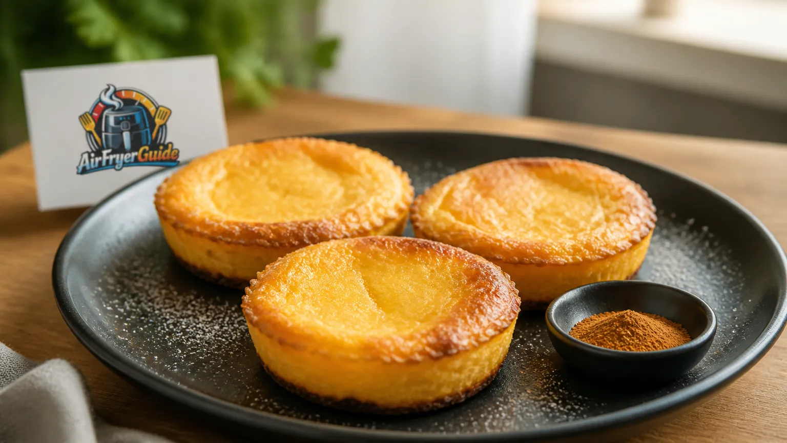Queijadas de Sintra im Airfryer