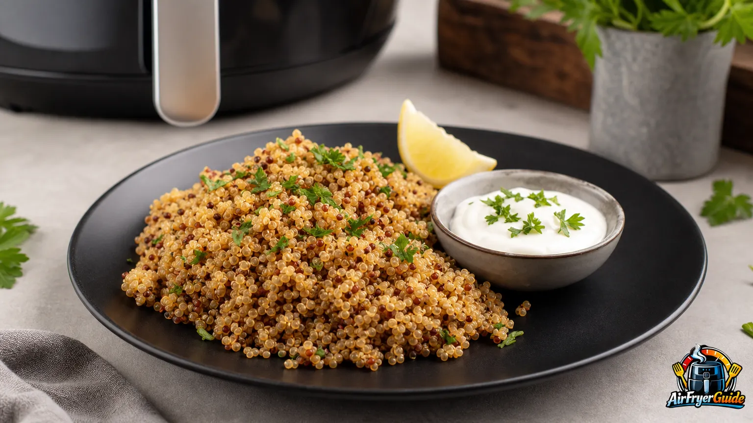Quinoa im Airfryer