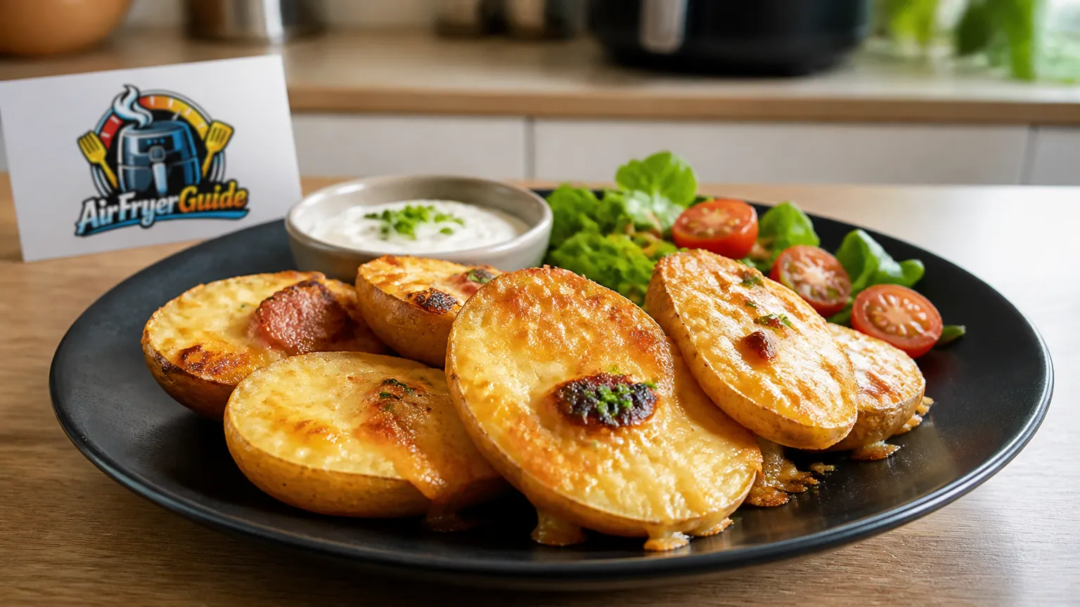 Raclette-Kartoffeln im Airfryer