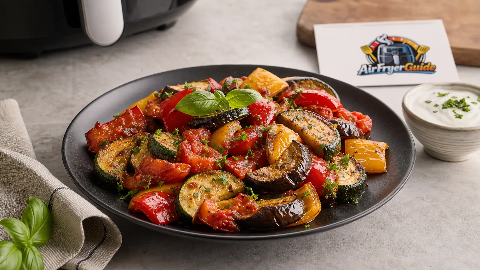 Ratatouille im Airfryer