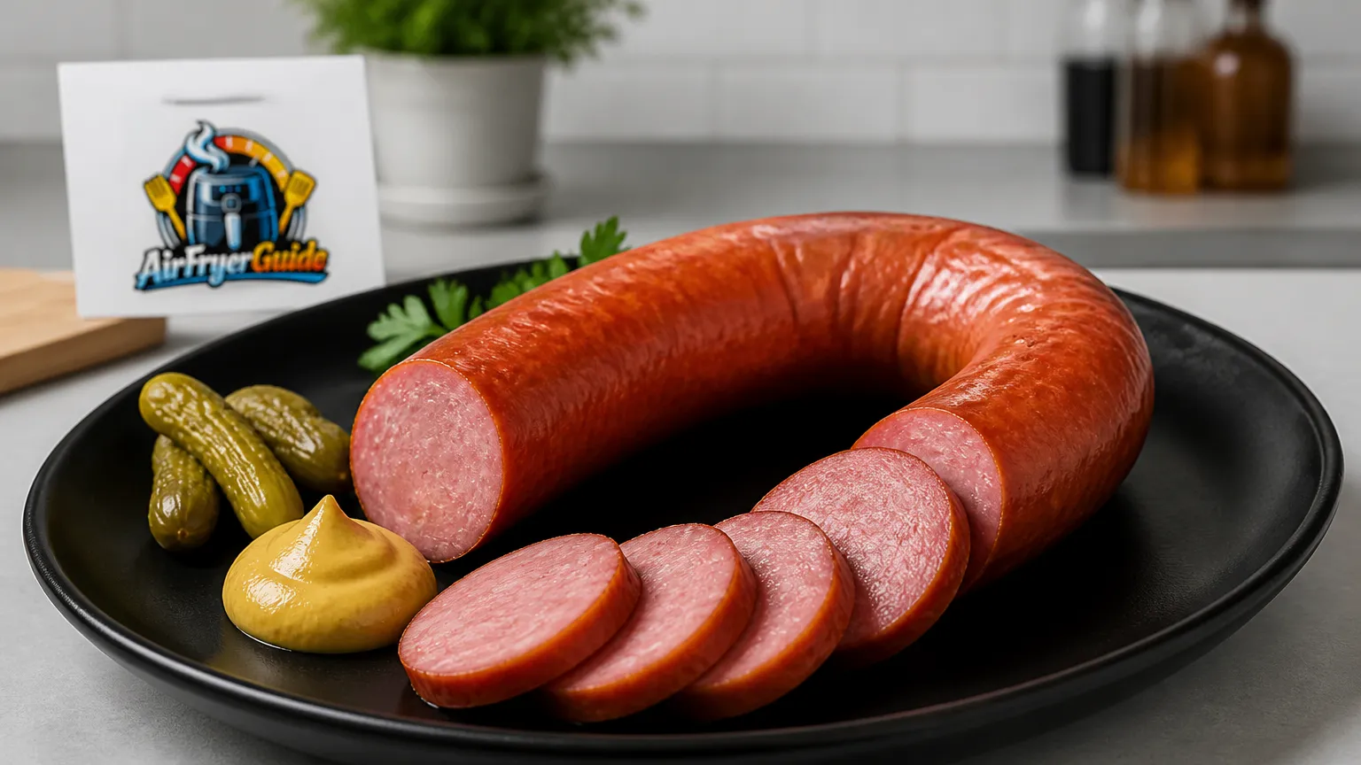 Rauchwurst im Airfryer
