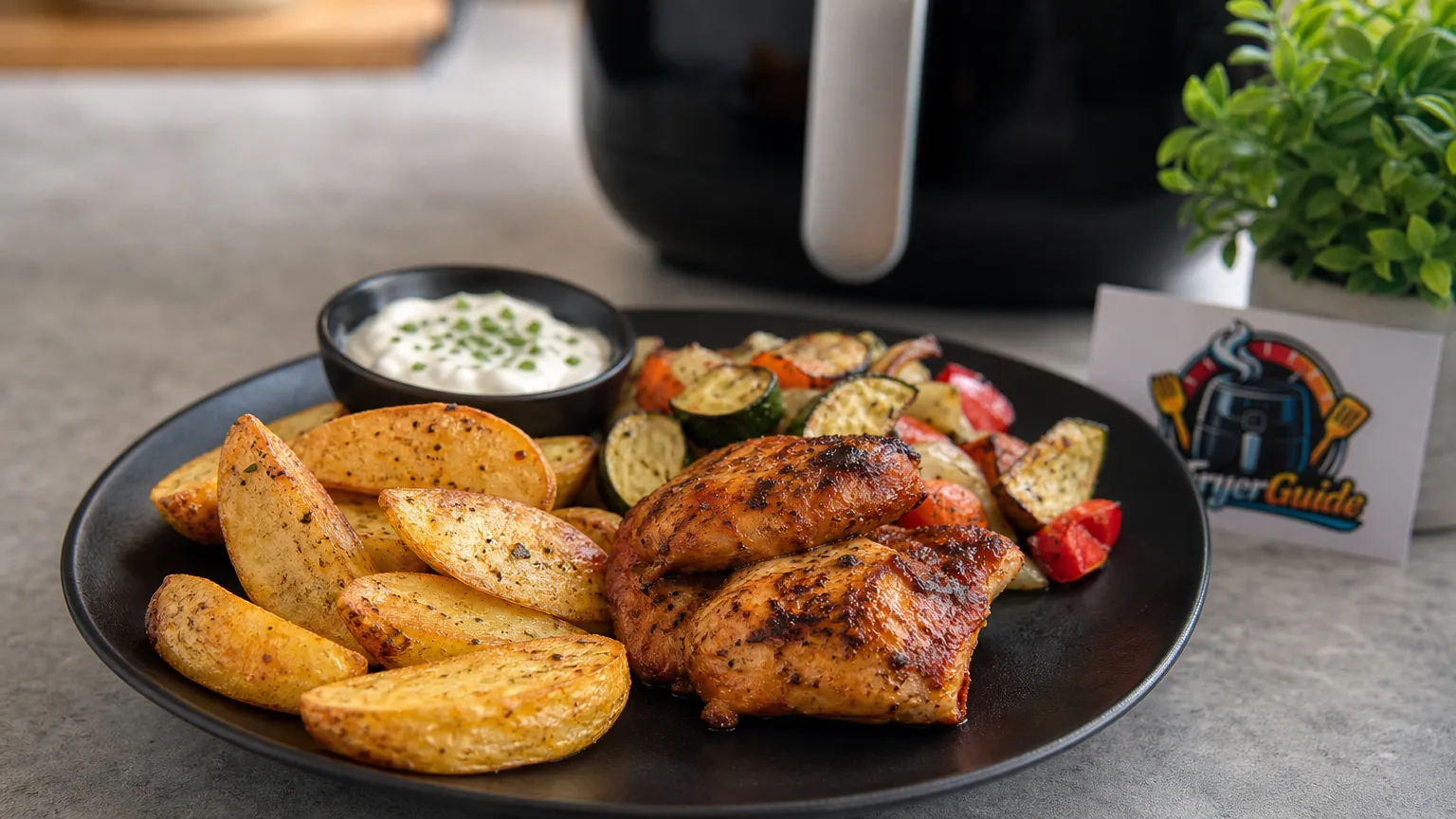 Reste vom Vortag aufwärmen im Airfryer