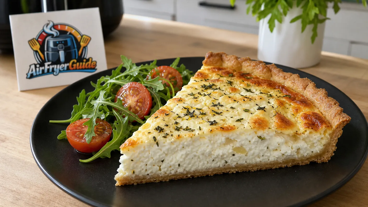 Ricotta Tarte im Airfryer