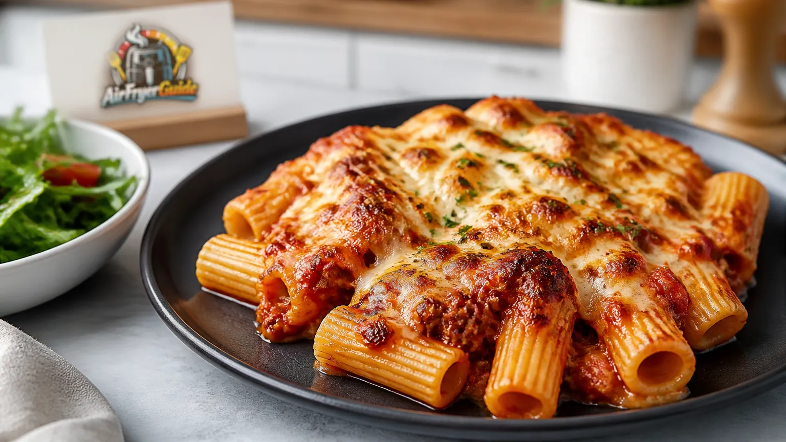 Rigatoni al Forno im Airfryer