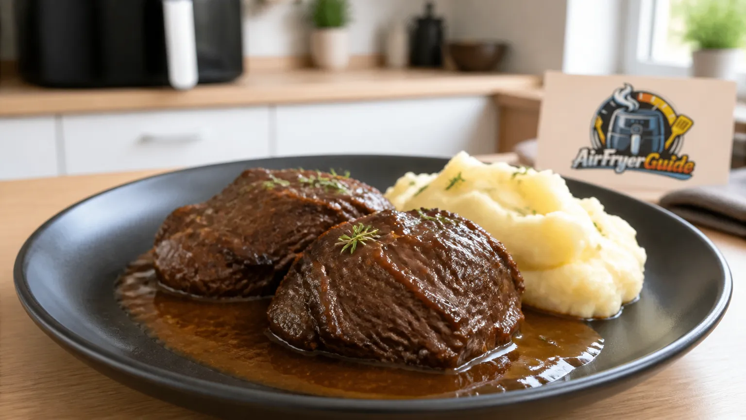 Rinderbäckchen im Airfryer