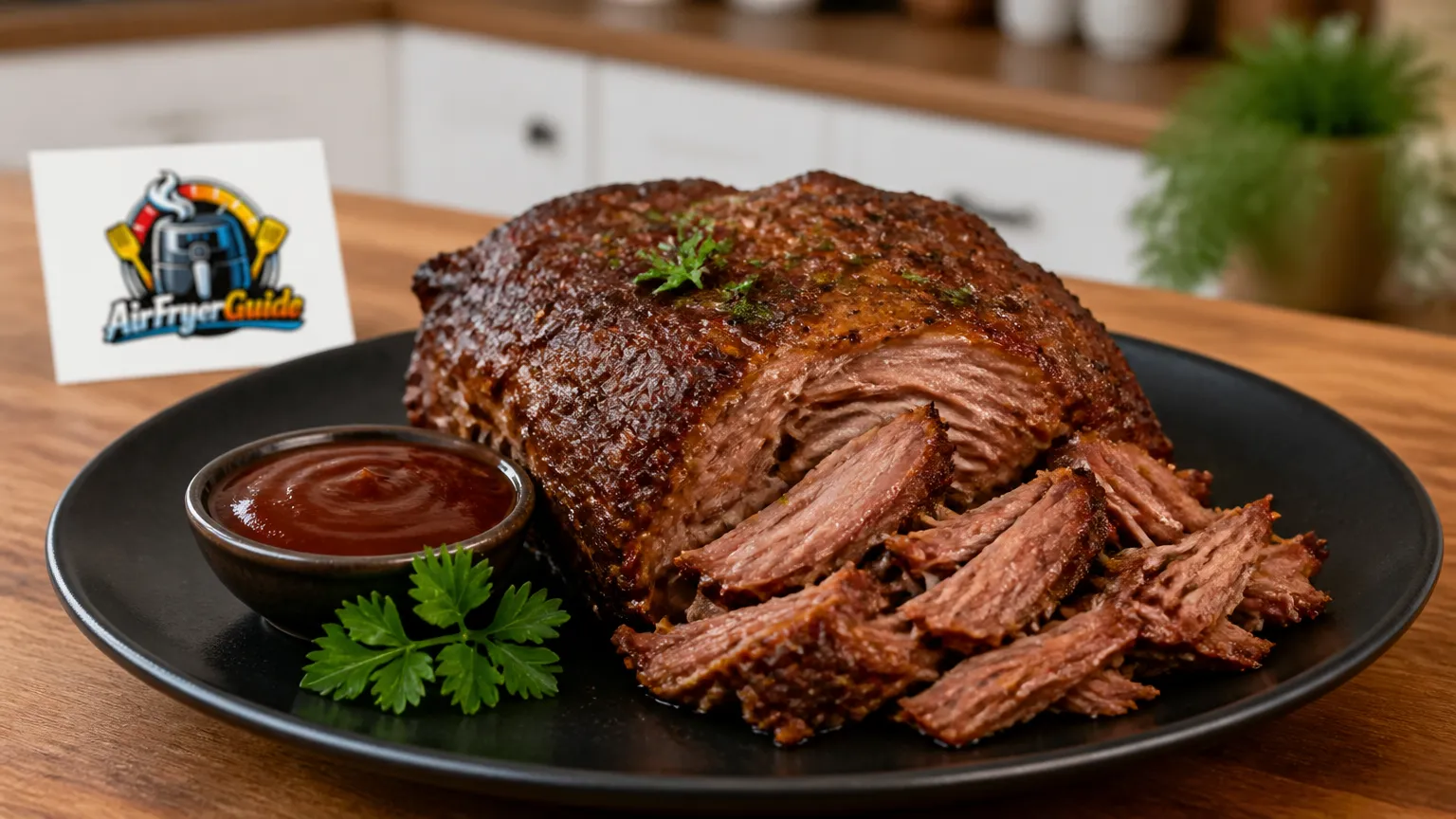 Rinderhals im Airfryer