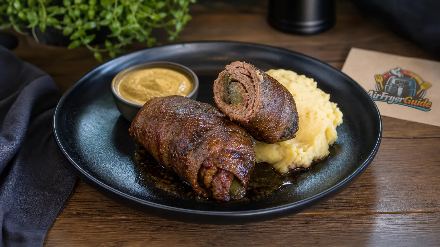 Fleischvögel im Airfryer