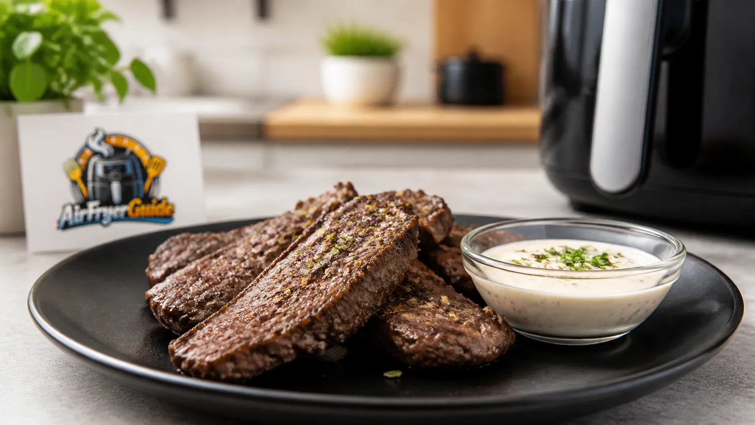 Rindervink im Airfryer