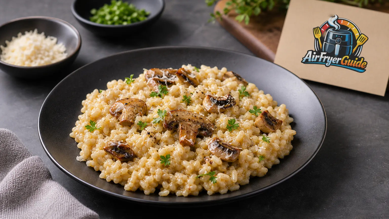 Risotto im Airfryer