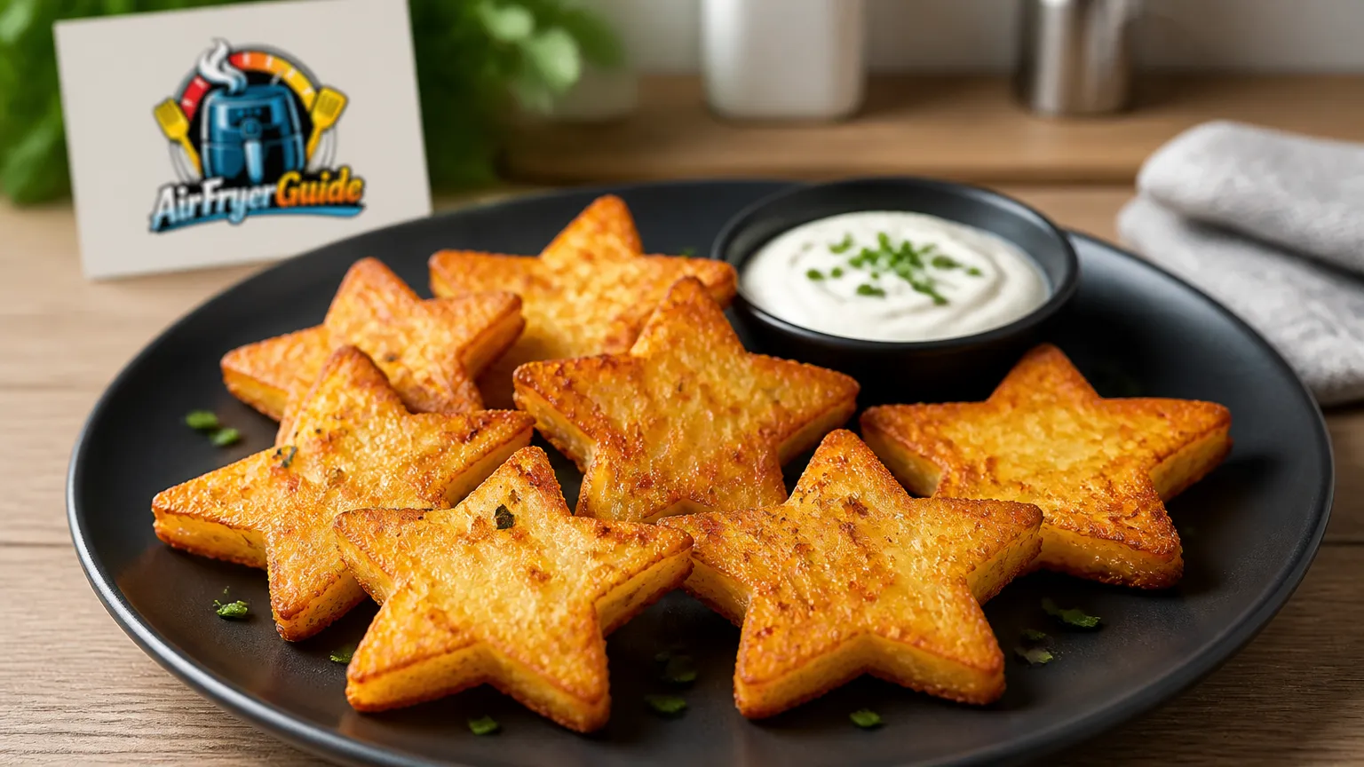 Rösti Sterne (TK) im Airfryer