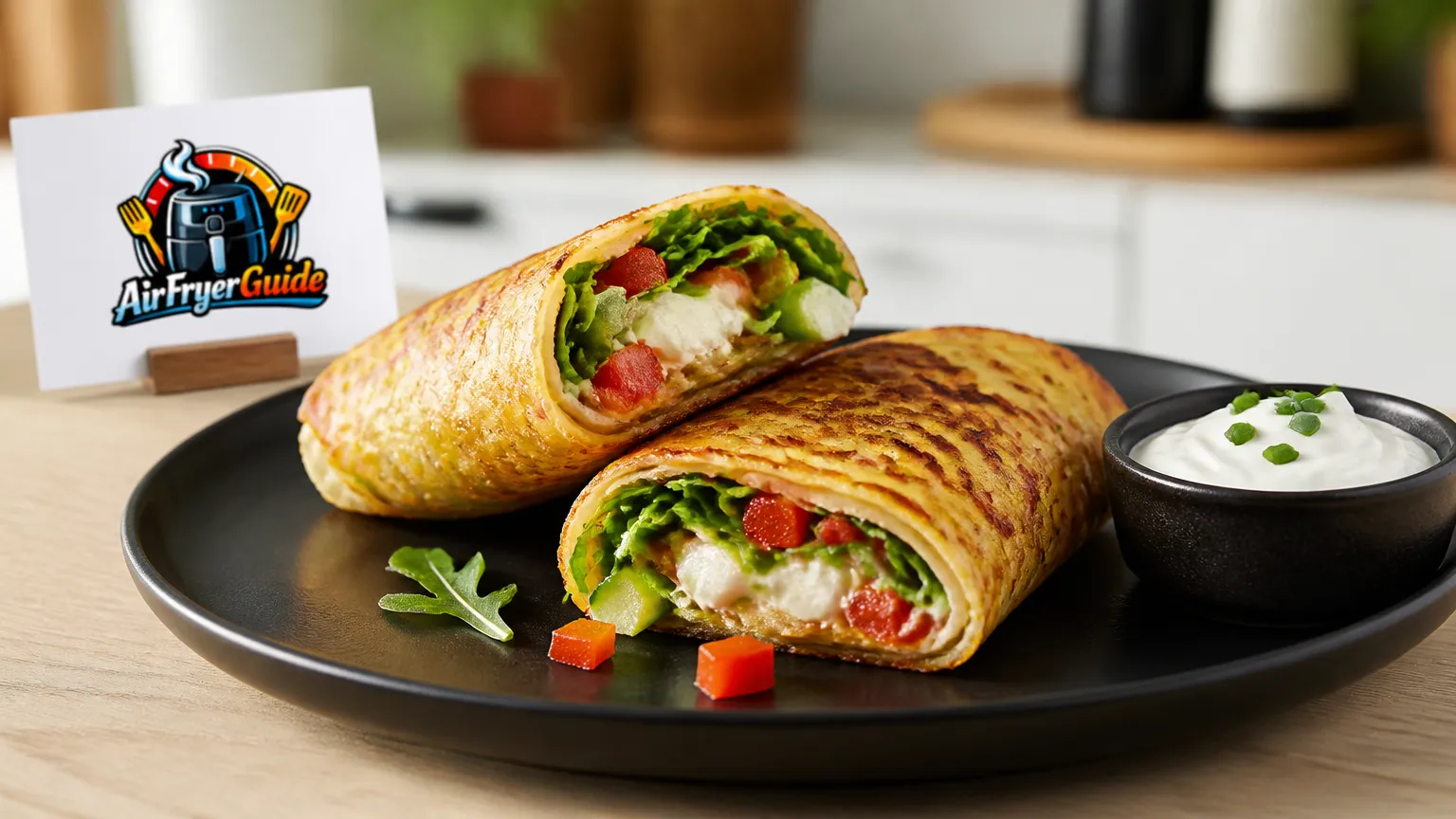 Rösti Wraps im Airfryer