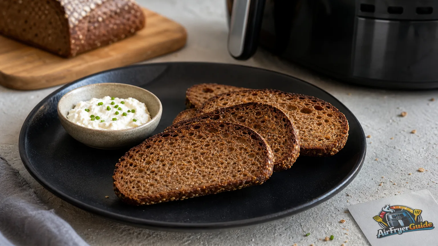 Roggenbrot im Airfryer